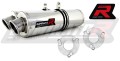 GSXR 1000 K7-K8 EXHAUST Suzuki Muffler Auspuff Sportauspuff Silencer Echappement Silencieux Scarico Scarichi Escape Wydech Tłumik ROUND 2007 - 2008 DOMINATOR  