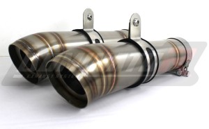 Triumph SPEED TRIPLE 1050 2005 - 2010 Silenciador Escape GP2 + dB killer medium