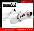 escape silenciador DOMINATOR redondo compatible con la motocicleta Yamaha XT 660 Z TENERE 2008  2016 2