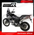 escape silenciador DOMINATOR redondo compatible con la motocicleta Yamaha XT 660 Z TENERE 2008  2016 3