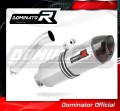 escape silenciador DOMINATOR HP1 compatible con la motocicleta Yamaha XT 660 Z TENERE 2008  2016 2