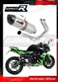 sistema de escape completo con silenciador DOMINATOR Full System HP1 compatible con la motocicleta Kawasaki NINJA 650 2017  2022