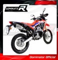CBF 250 Rally EXHAUST Honda Muffler Auspuff Sportauspuff Silencer Echappement Silencieux Scarico Scarichi Escape Wydech Tłumik HP1 Carbon Tip 2017 - 2019 Dominator 2
