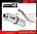 escape silenciador DOMINATOR oval compatible con la motocicleta Triumph TIGER EXPLORER 1200 2012  2015 2