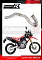 colector de escape DOMINATOR  compatible con la motocicleta CRF 250 Rally 2017  2019