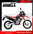 colector de escape DOMINATOR  compatible con la motocicleta CRF 250 Rally 2017  2019 3