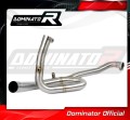 decat mid muffler DOMINATOR Mid Pipe fits the motorcycle DL 1000 V Strom 2014   2016 2