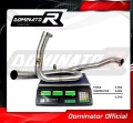 decat mid muffler DOMINATOR Mid Pipe fits to DL 1000 VStrom 2014  2016 4