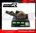 decat silenciador central DOMINATOR Mid Pipe compatible con la motocicleta Ninja H2 SX 2018  2020 3