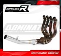 decat silenciador central DOMINATOR Mid Pipe compatible con la motocicleta Ninja H2 SX 2018  2020 5
