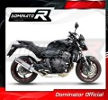 escape silenciador DOMINATOR homologado redondo compatible con la motocicleta CB 600F HORNET 2007  2013 3