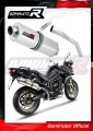 TIGER 800 XC XR XRX XCX XRT XCA EXHAUST Triumph Muffler Auspuff Sportauspuff Silencer Echappement Silencieux Scarico Scarichi Escape Wydech Tłumik OVAL 2011 - 2014 DOMINATOR