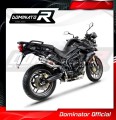escape silenciador DOMINATOR GP1 compatible con la motocicleta Triumph TIGER 800 XC XR 2011  2014 4