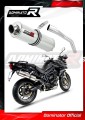 TIGER 800 XC XR XRX XCX XRT XCA EXHAUST Triumph Muffler Auspuff Sportauspuff Silencer Echappement Silencieux Scarico Scarichi Escape Wydech Tłumik ROUND 2015 - 2017 DOMINATOR