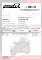 exhaust muffler DOMINATOR homologated road legal OVAL fits to R1200R 2015  2018 6
