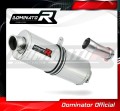 escape silenciador DOMINATOR homologado OVAL compatible con la motocicleta R1200RS 2015  2018 2