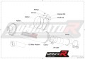 wydech tłumik DOMINATOR Homologowany Owalny pasujący do motocykla R1200RS 2015 - 2018 5