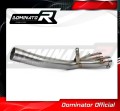 decat silenciador central DOMINATOR Mid Pipe compatible con la motocicleta YZF R1 1000 2015  2016 2
