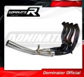 decat silenciador central DOMINATOR Mid Pipe compatible con la motocicleta YZF R1 1000 2015  2016 4
