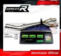 decat silenciador central DOMINATOR Mid Pipe compatible con la motocicleta YZF R1 1000 2017  2019 6
