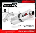 escape silenciador DOMINATOR homologado OVAL compatible con la motocicleta R1200R 2006  2009