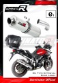 escape silenciador DOMINATOR homologado redondo compatible con la motocicleta DL 1000 VSTROM 2014  2016 3