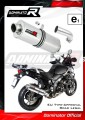 escape silenciador DOMINATOR homologado OVAL compatible con la motocicleta DL 1000 VSTROM 2017  2020 3