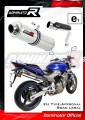 CB 600 F Exhaust HONDA Homologated EC Type approval  Street legal Approval Certificate Muffler Auspuff Sportauspuff Silencer Echappement Silencieux Scarico Scarichi Escape Wydech Tłumik ROUND 2003 - 2006 Dominator