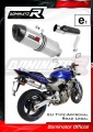 escape silenciador DOMINATOR homologado HP1 compatible con la motocicleta CB 600F HORNET 2003  2006 3