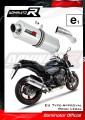 escape silenciador DOMINATOR homologado OVAL compatible con la motocicleta CB 600F HORNET 2007  2013 5