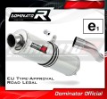 escape silenciador DOMINATOR homologado redondo compatible con la motocicleta CBR 600 F 2011  2015