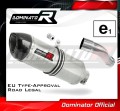 escape silenciador DOMINATOR homologado HP1 compatible con la motocicleta CBR 600 F 2011  2015