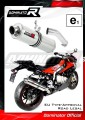 escape silenciador DOMINATOR homologado redondo compatible con la motocicleta S1000RR 2015  2016 3