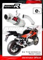 escape silenciador DOMINATOR homologado GP 1 compatible con la motocicleta S1000RR 2015  2016 3