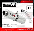 escape silenciador DOMINATOR homologado redondo compatible con la motocicleta F750GS 2016  2020