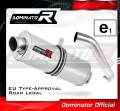 exhaust muffler DOMINATOR homologated road legal oval fits the motorcycle F750GS 2016   2020
