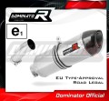 escape silenciador DOMINATOR homologado HP1 compatible con la motocicleta F800R 2009  2019