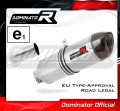 escape silenciador DOMINATOR homologado HP1 compatible con la motocicleta F800S 2006  2012