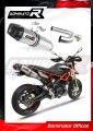 escape silenciador DOMINATOR HP1 compatible con la motocicleta Aprilia DORSODURO 900 2017  2020 6