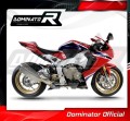 decat mid muffler DOMINATOR Mid Pipe fits the motorcycle CBR 1000RR 2017   2024 4