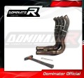 decat silenciador central DOMINATOR Mid Pipe compatible con la motocicleta CBR