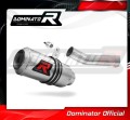 escape silenciador DOMINATOR GP compatible con la motocicleta Triumph STREET TRIPLE 675 R / S / RS 2013  2016 2