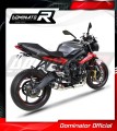 escape silenciador DOMINATOR HP3 compatible con la motocicleta Triumph STREET TRIPLE 675 R / S / RS 2013  2016 3