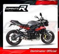escape silenciador DOMINATOR HP3 compatible con la motocicleta Triumph STREET TRIPLE 675 R / S / RS 2013  2016 4