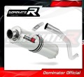 exhaust muffler DOMINATOR ROUND fits the motorcycle Triumph TIGER SPORT 1050 2013   2015 2