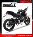 sistema de escape completo con silenciador DOMINATOR Full System HP3 compatible con la motocicleta Honda CB 125 R 2018  2020 3