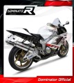 escape silenciador DOMINATOR redondo compatible con la motocicleta Honda VTR 1000 SP1 1998  2001 2
