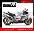 escape silenciador DOMINATOR oval compatible con la motocicleta Honda VTR 1000 SP1 1998  2001 4