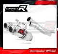 escape silenciador DOMINATOR GP1 compatible con la motocicleta Honda VTR 1000 SP1 1998  2001 2