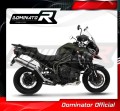 escape silenciador DOMINATOR oval compatible con la motocicleta Triumph TIGER EXPLORER 1200 XC XR 2016  2017 4